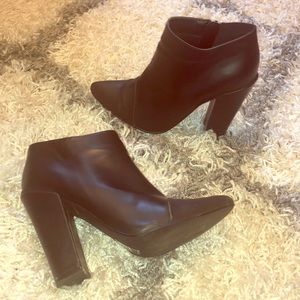Michael Antonio Black Bootie with Chunky Heel